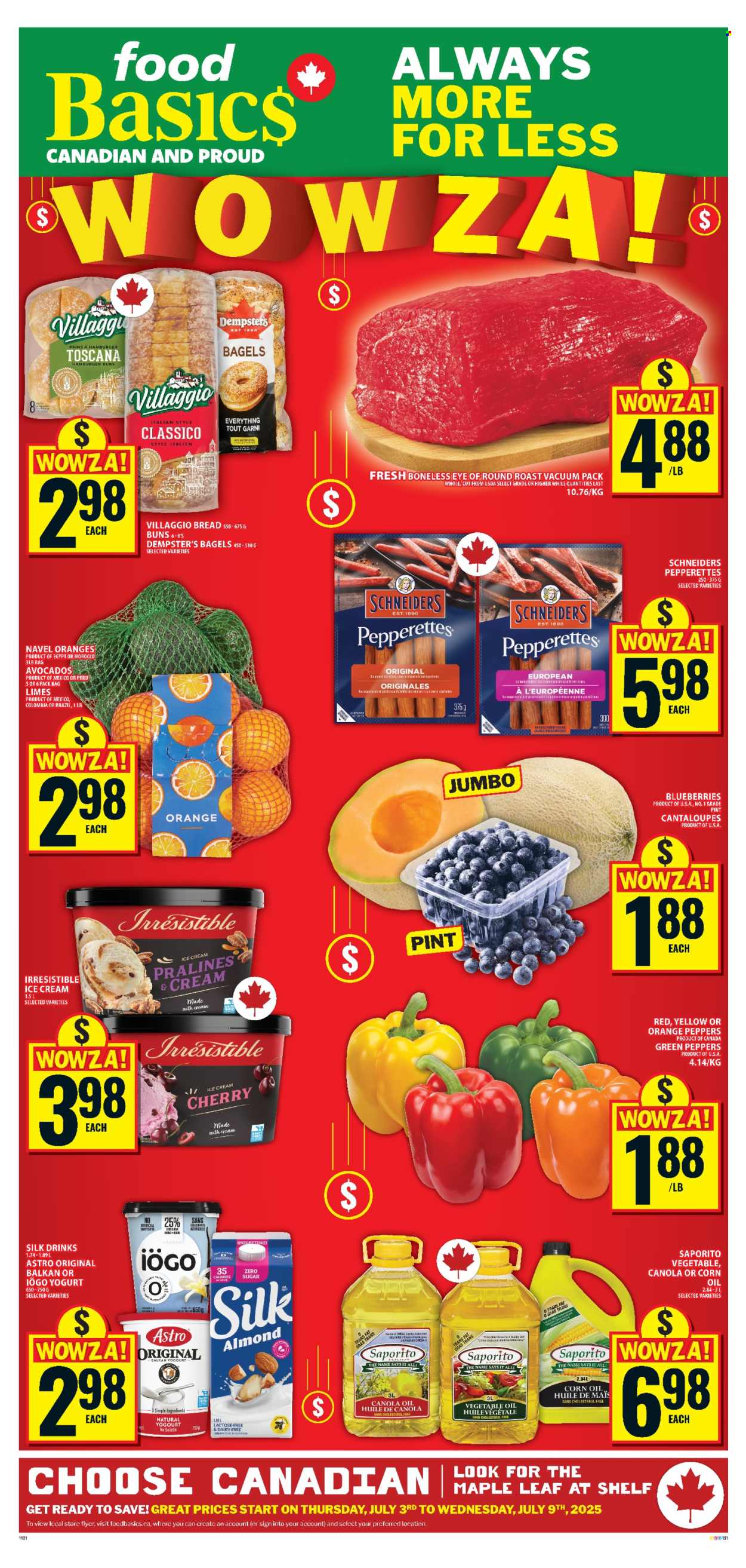 Food Basics flyer - July 03, 2025 - July 09, 2025. Page 1