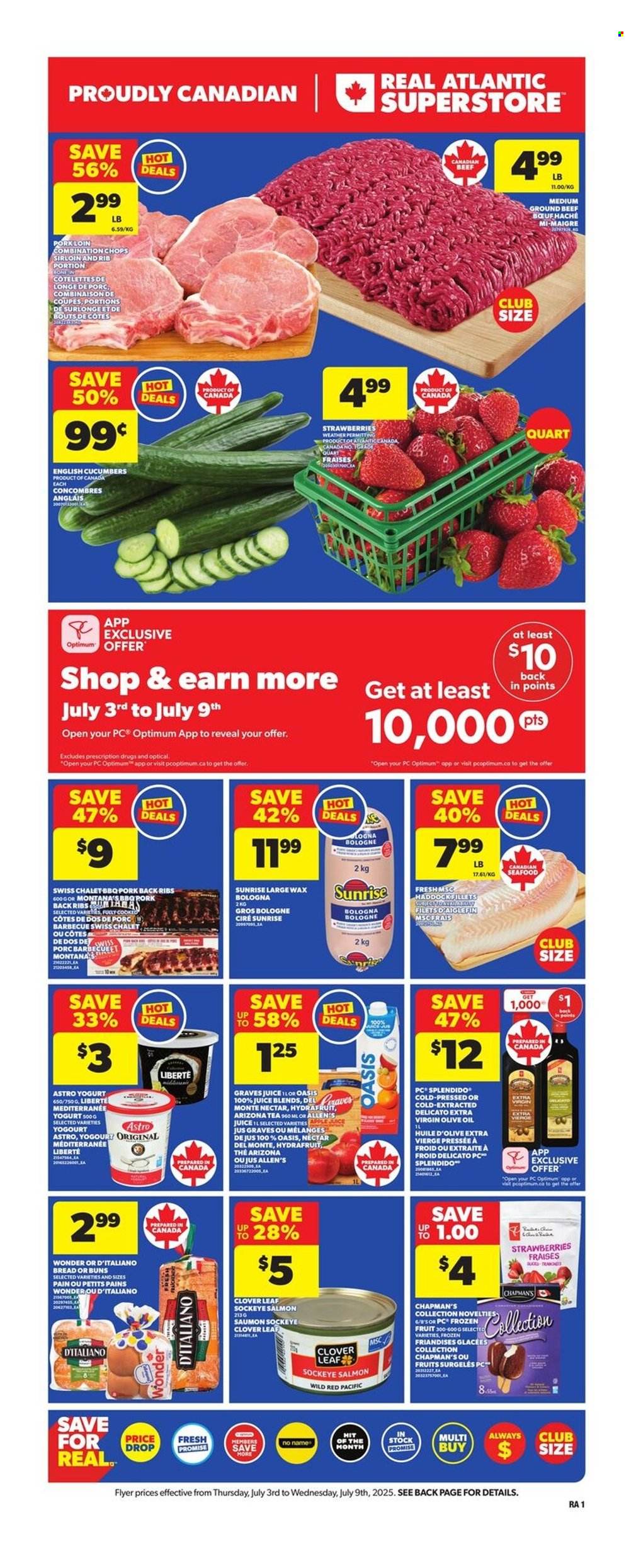 Atlantic Superstore flyer - July 03, 2025 - July 09, 2025. Page 1