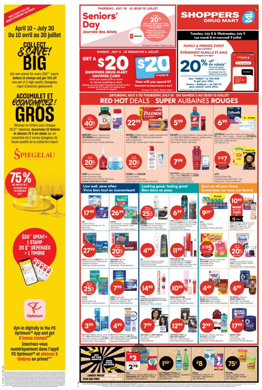 Shoppers Drug Mart flyer - July 05, 2025 - July 10, 2025. Page 1