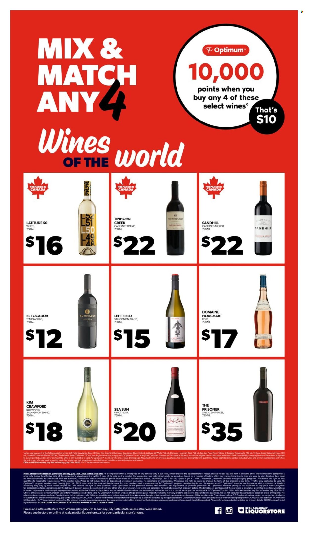 Real Canadian Liquorstore flyer - July 09, 2025 - July 13, 2025. Page 7