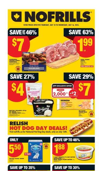 No Frills Flyer - July 10, 2025 - July 16, 2025.