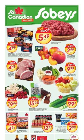 Circulaire Sobeys - 10 Juillet 2025 - 16 Juillet 2025.