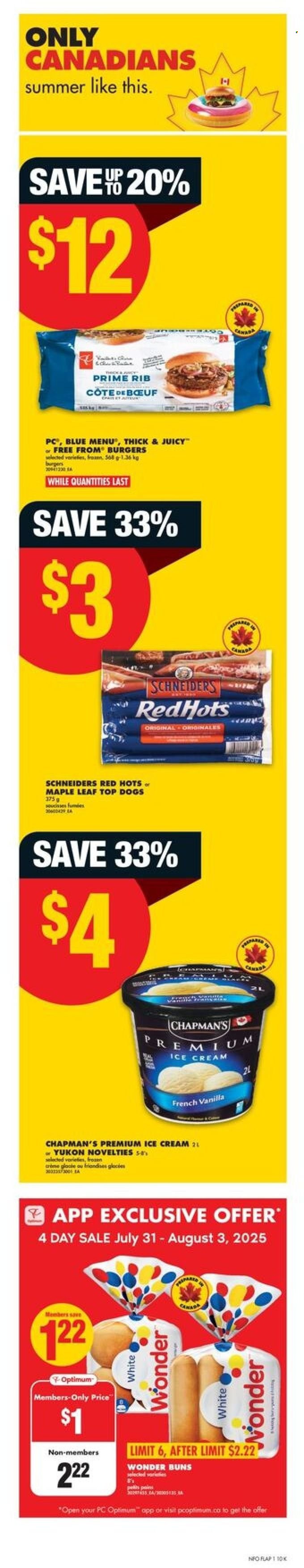 No Frills flyer - July 31, 2025 - August 06, 2025. Page 1