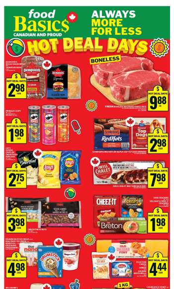 Circulaire Food Basics - 31 Juillet 2025 - 06 Août 2025.