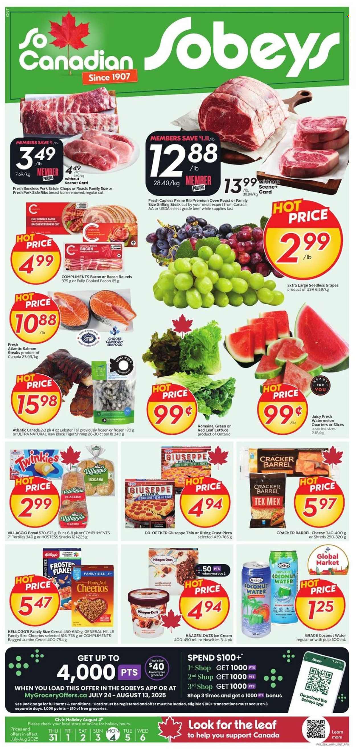 Sobeys flyer - July 31, 2025 - August 06, 2025. Page 1