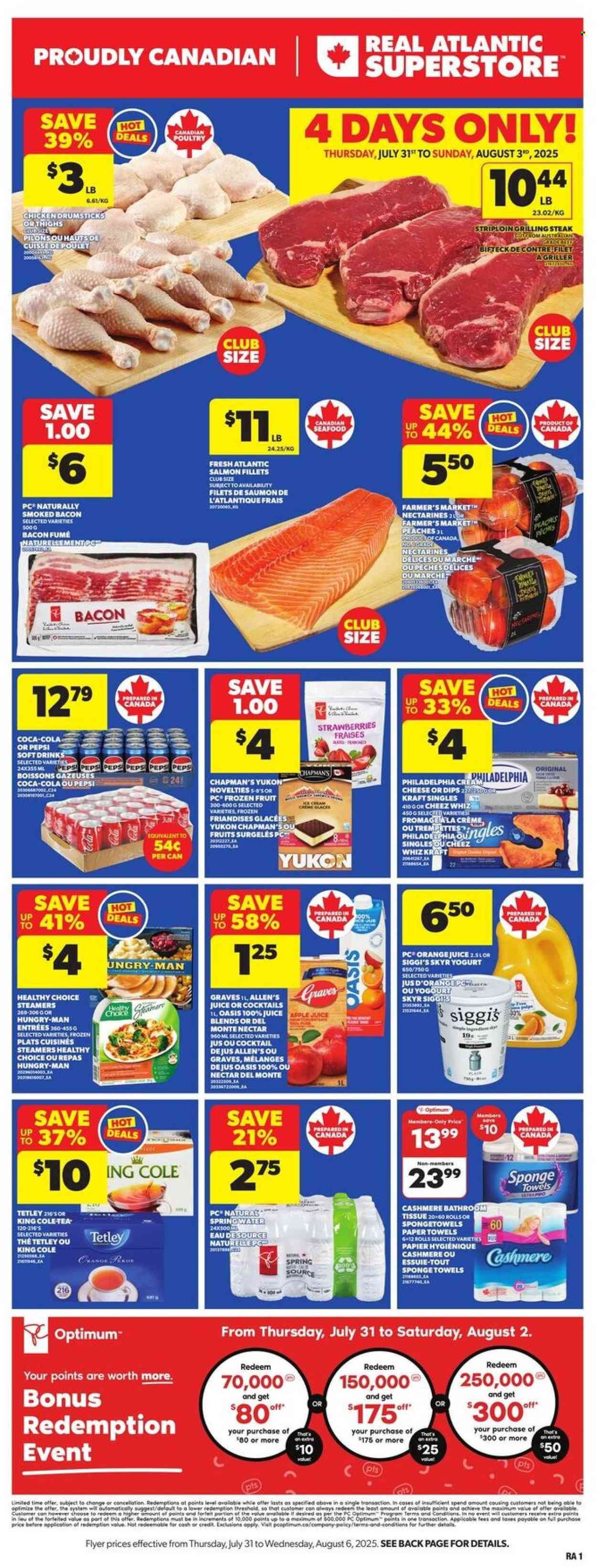 Atlantic Superstore flyer - July 31, 2025 - August 06, 2025. Page 1