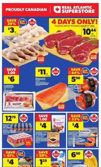 Atlantic Superstore Flyer - July 31, 2025 - August 06, 2025.