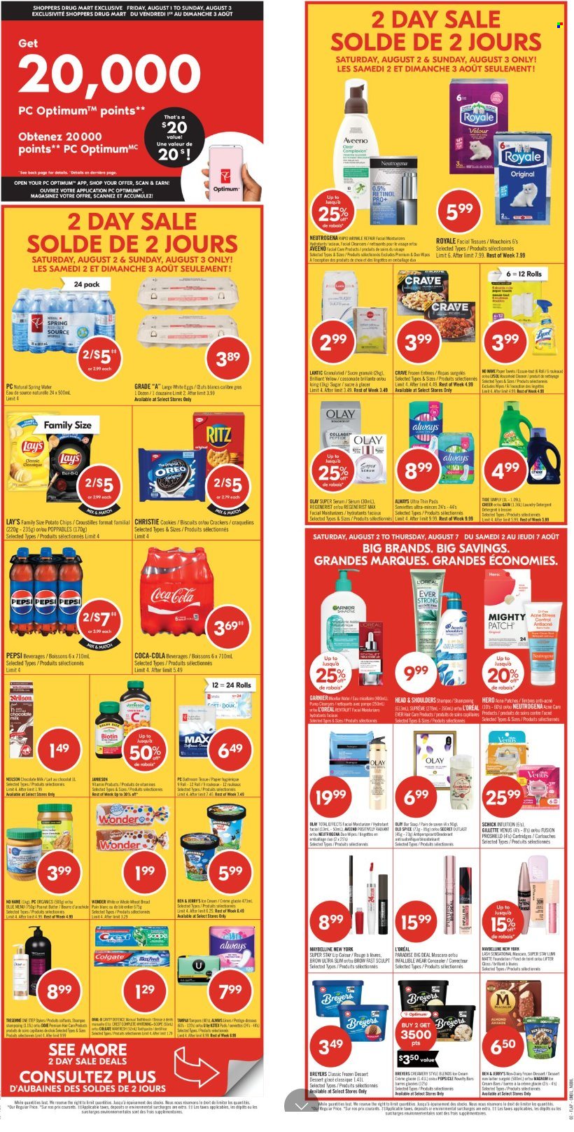 Shoppers Drug Mart flyer - August 02, 2025 - August 07, 2025. Page 1