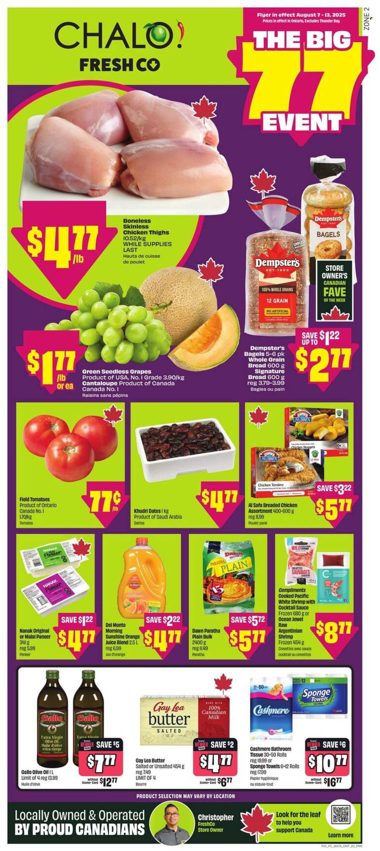 Chalo! FreshCo. flyer - August 07, 2025 - August 13, 2025. Page 1