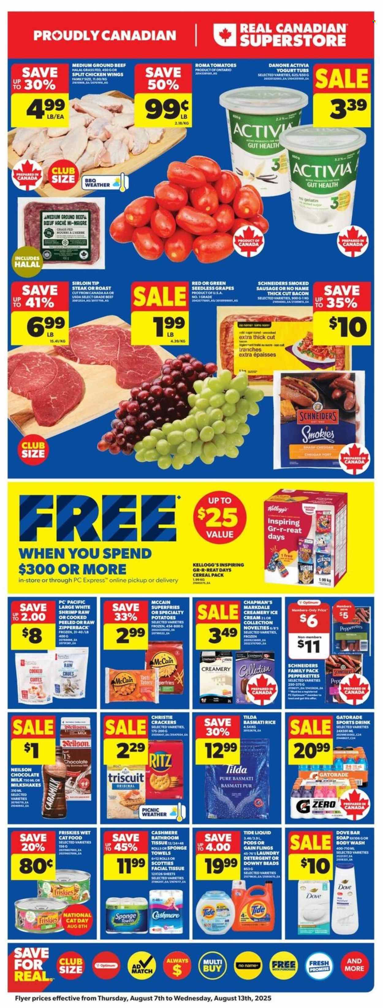 Real Canadian Superstore flyer - August 07, 2025 - August 13, 2025. Page 1