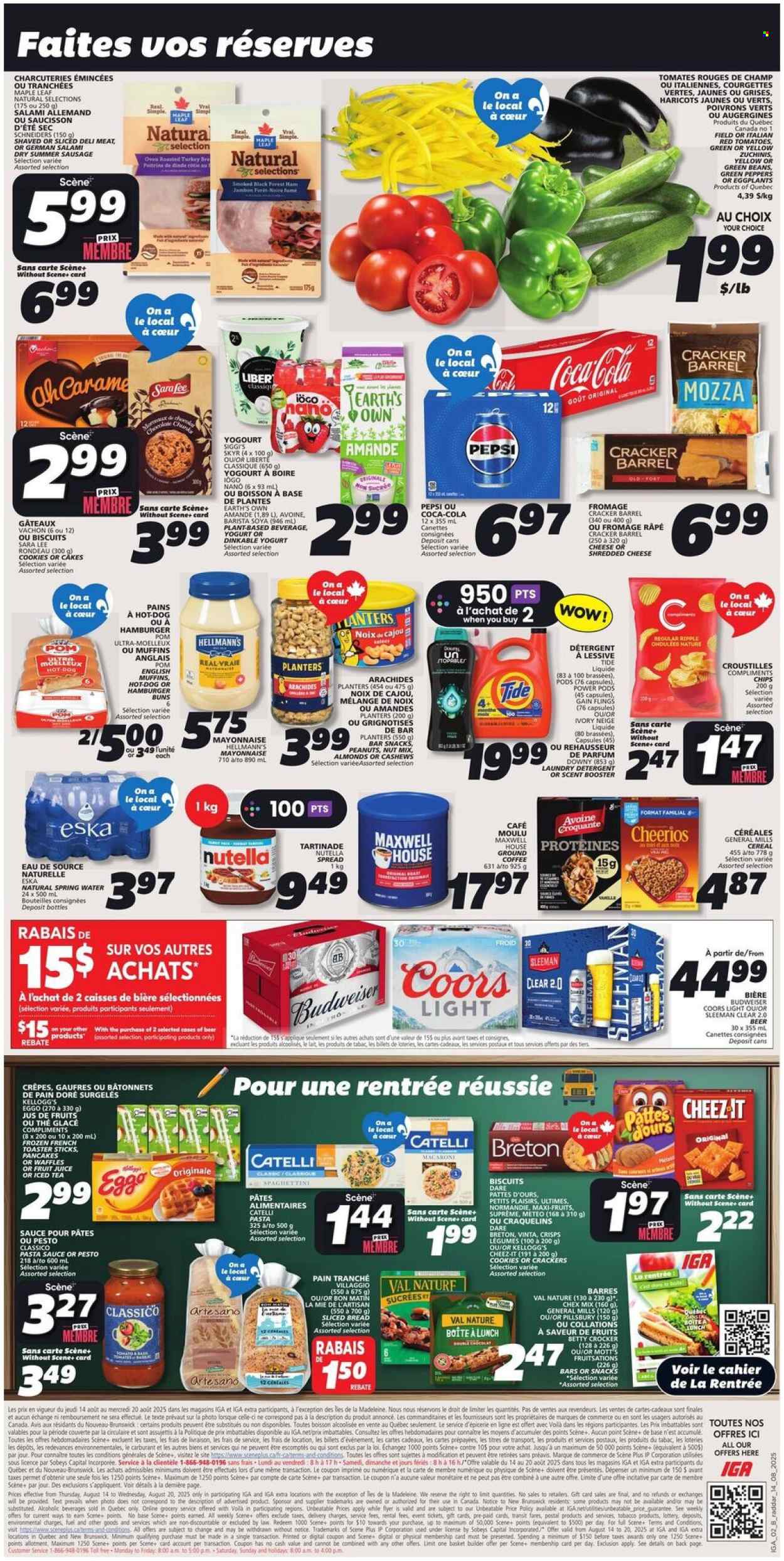 IGA flyer - August 14, 2025 - August 20, 2025. Page 2