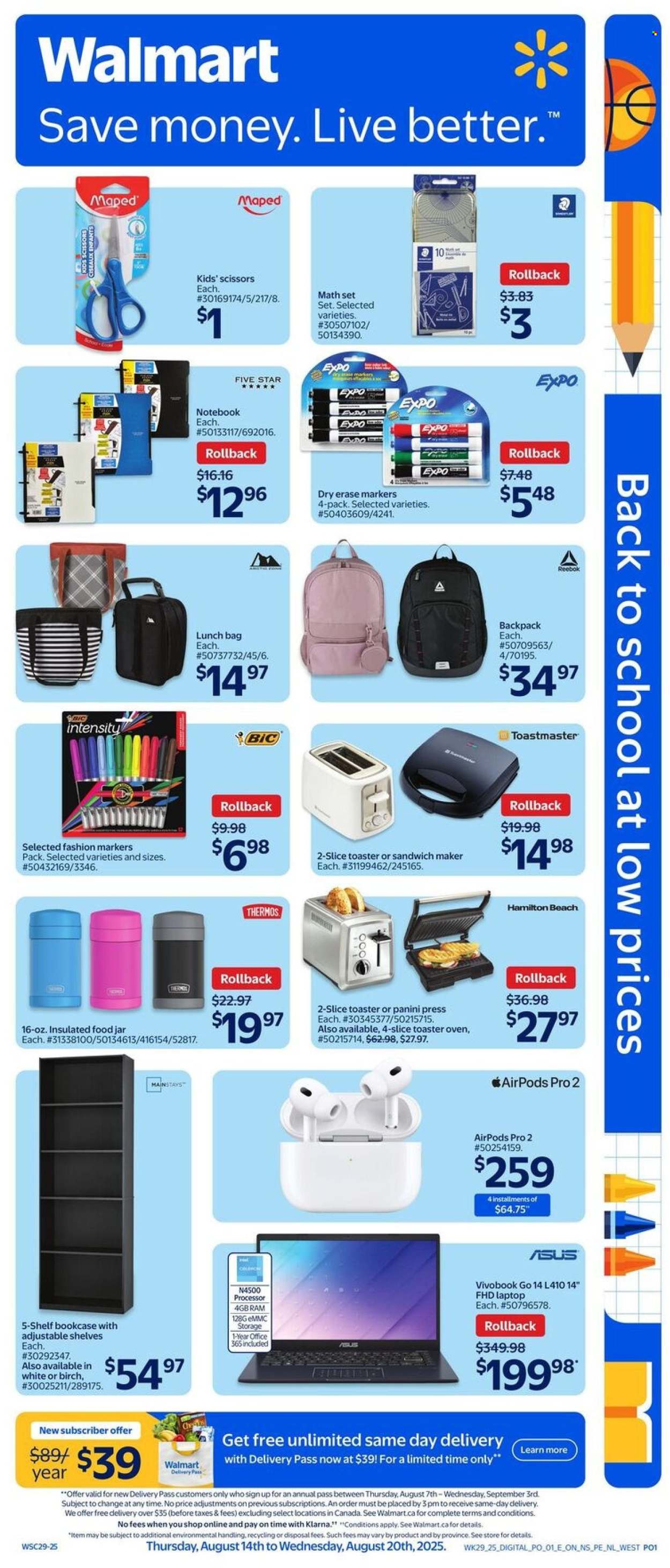 Walmart flyer - August 14, 2025 - August 20, 2025. Page 10