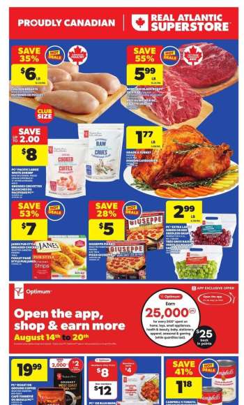 Atlantic Superstore Flyer - August 14, 2025 - August 20, 2025.