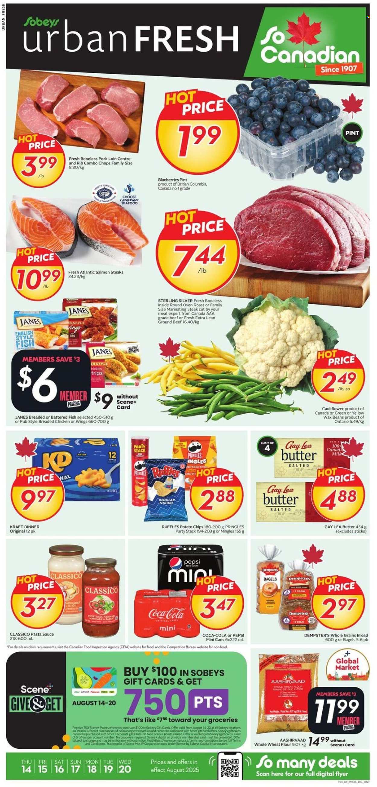 Sobeys Urban Fresh flyer - August 14, 2025 - August 20, 2025. Page 1