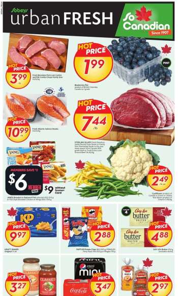 Sobeys Urban Fresh Flyer - August 14, 2025 - August 20, 2025.