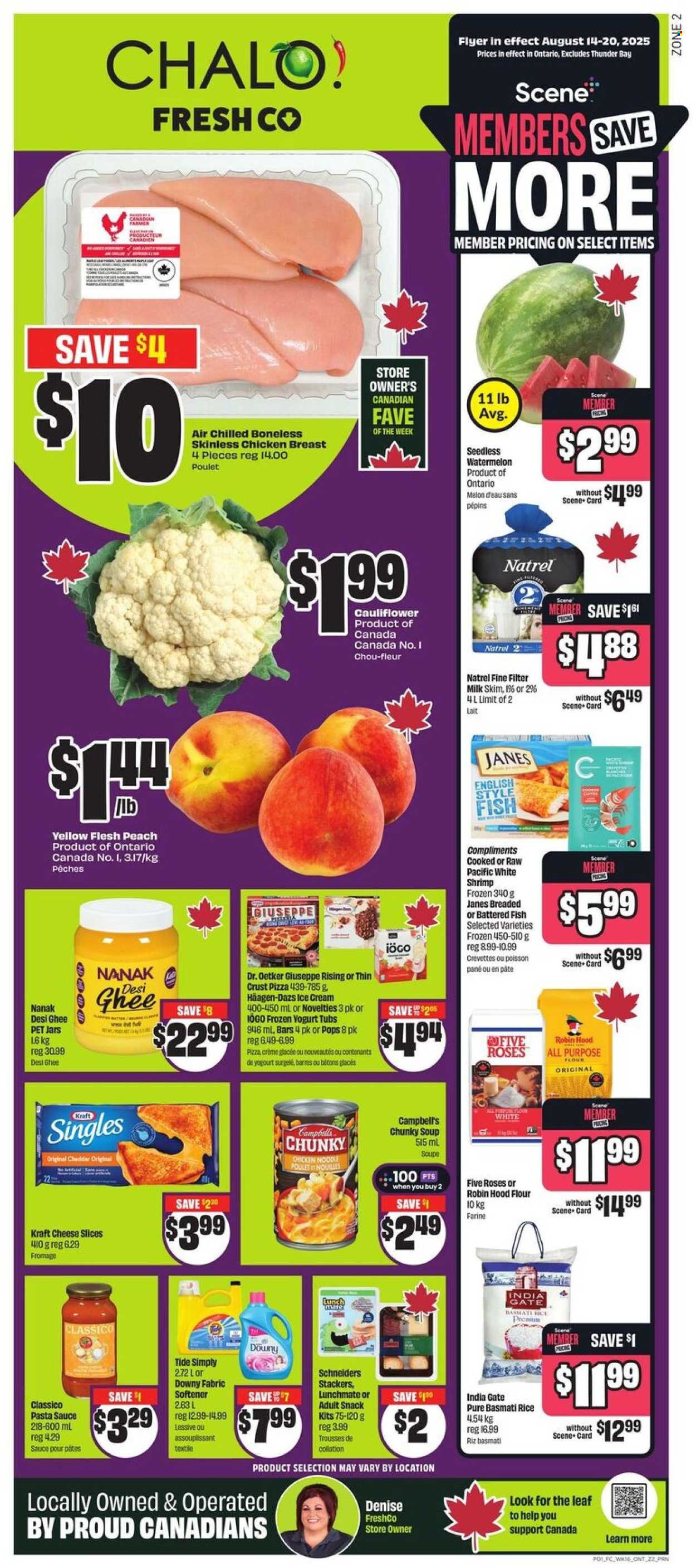 Chalo! FreshCo. flyer - August 14, 2025 - August 20, 2025. Page 1