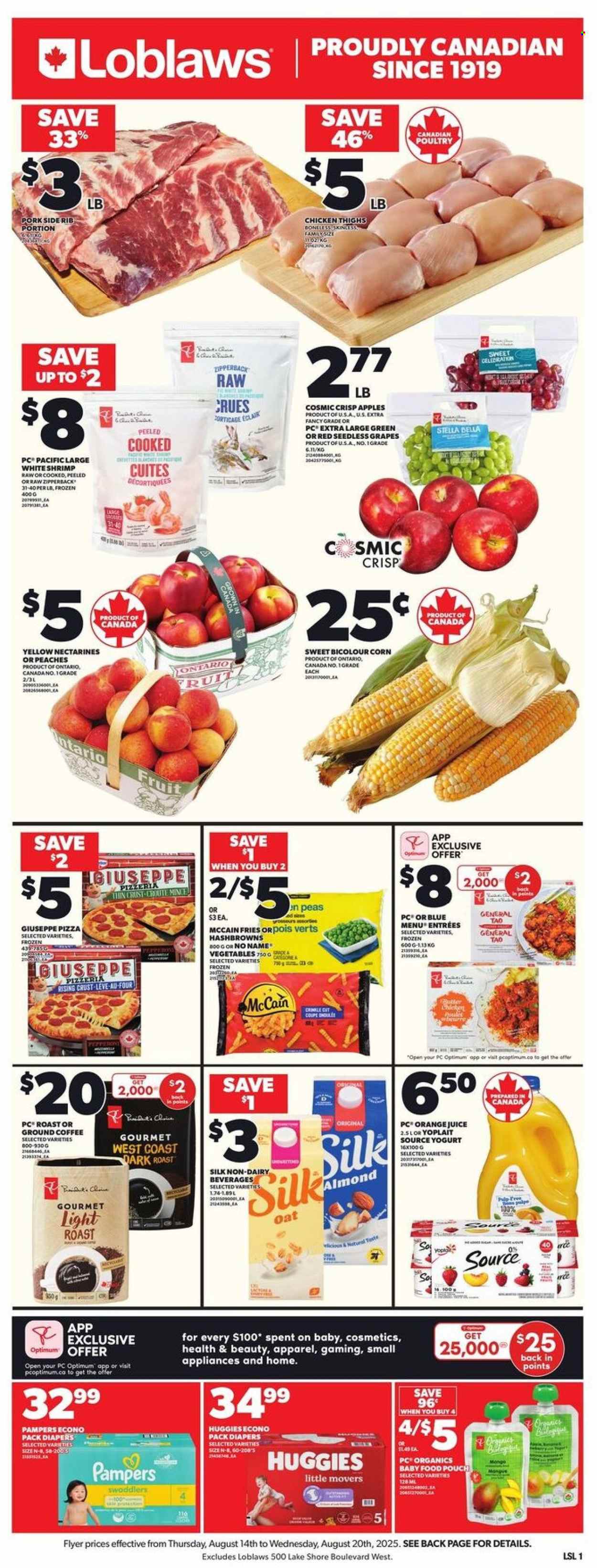 Loblaws flyer - August 14, 2025 - August 20, 2025. Page 1