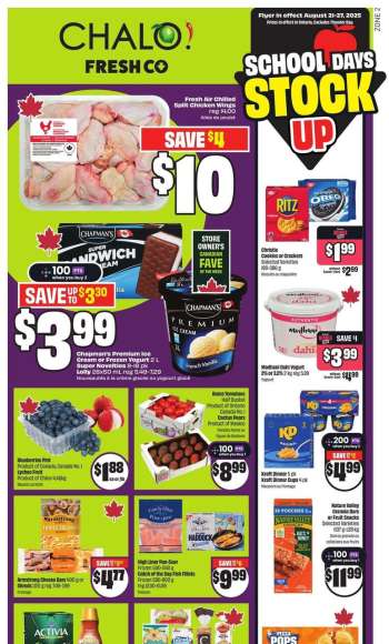 Chalo! FreshCo. Flyer - August 21, 2025 - August 27, 2025.