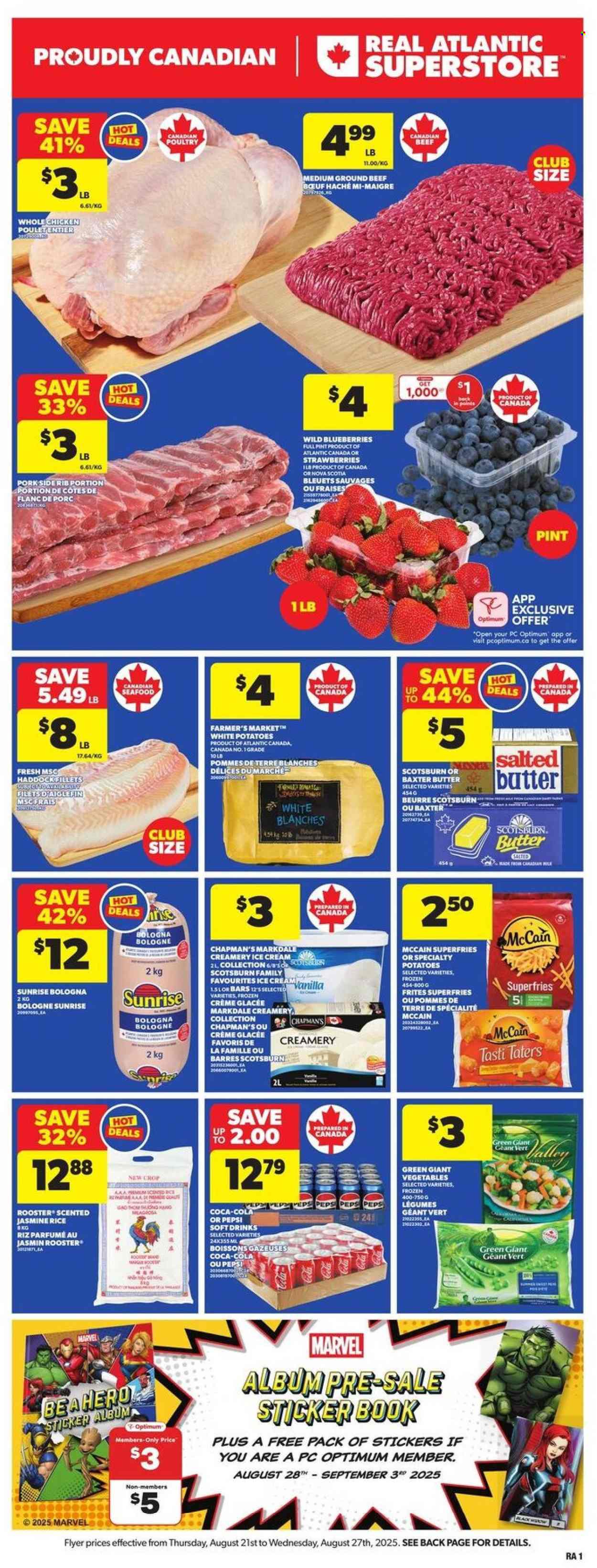 Atlantic Superstore flyer - August 21, 2025 - August 27, 2025. Page 1