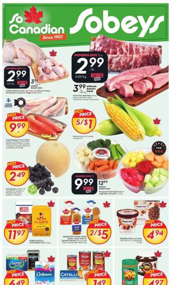 Sobeys Flyer - August 21, 2025 - August 27, 2025.