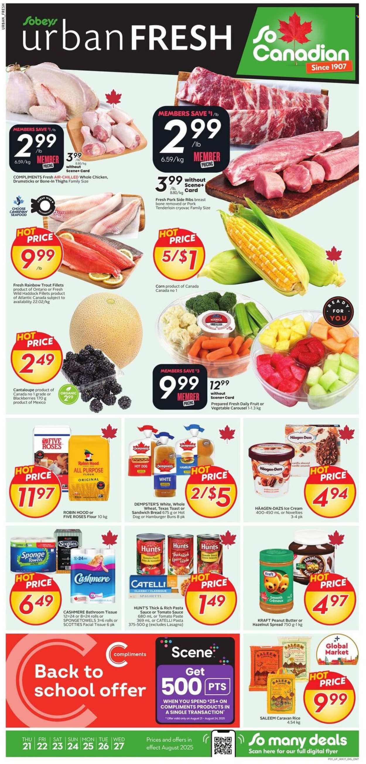 Sobeys Urban Fresh flyer - August 21, 2025 - August 27, 2025. Page 1