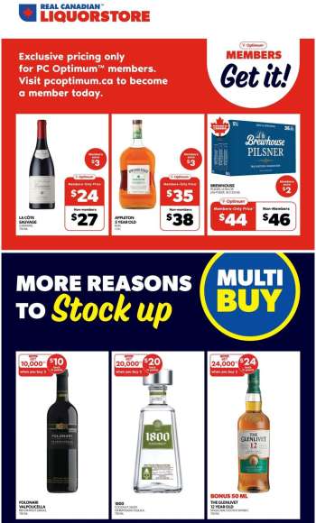 Circulaire Real Canadian Liquorstore - 27 Août 2025 - 31 Août 2025.