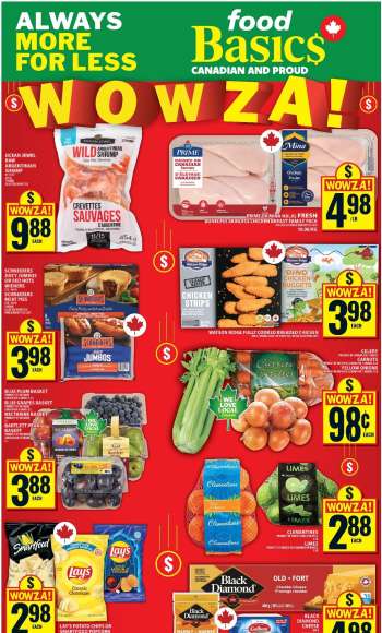 Circulaire Food Basics - 28 Août 2025 - 03 Septembre 2025.