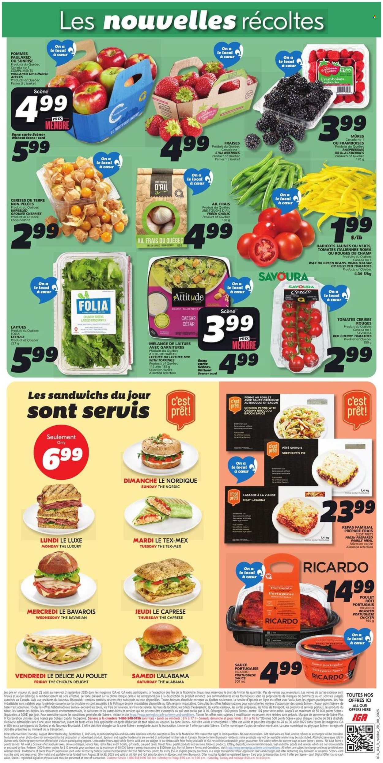 IGA flyer - August 28, 2025 - September 03, 2025. Page 4