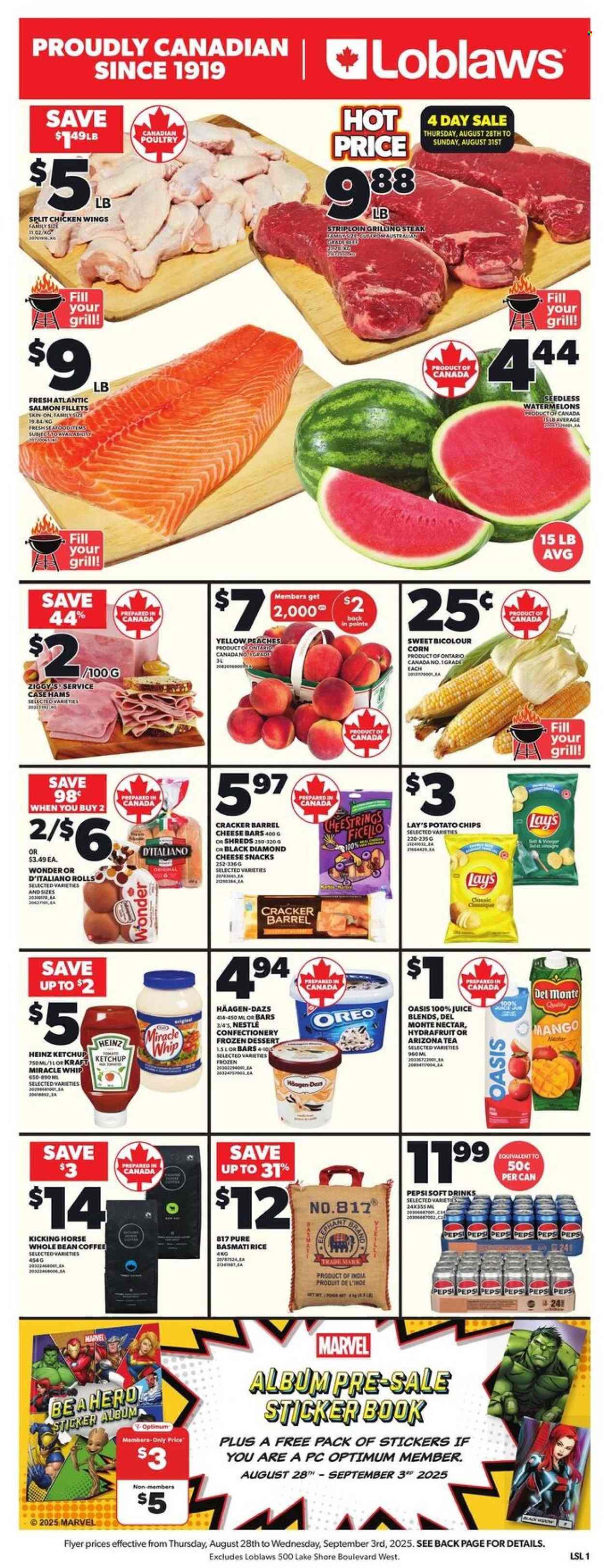 Loblaws flyer - August 28, 2025 - September 03, 2025. Page 1
