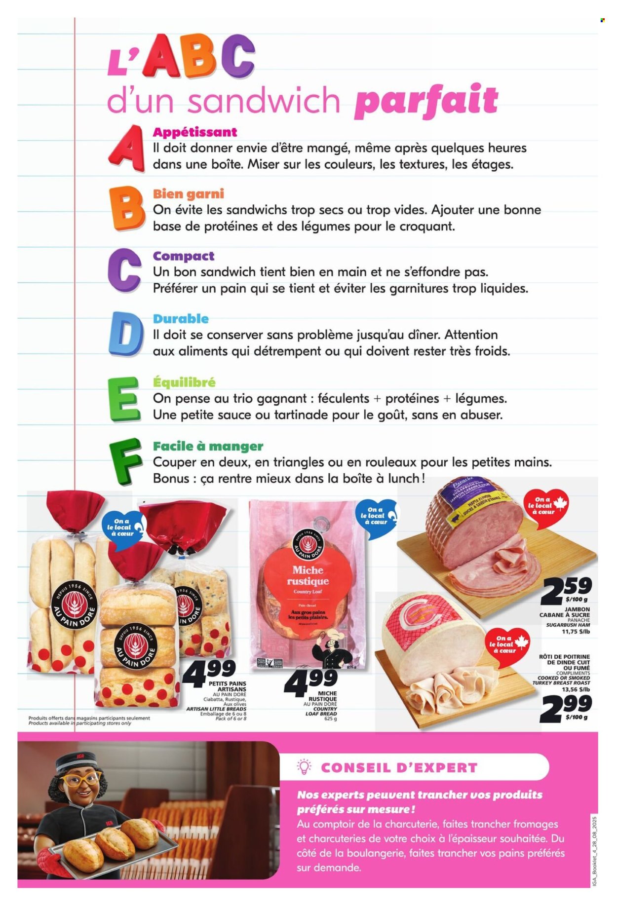 IGA flyer - August 28, 2025 - September 03, 2025. Page 4