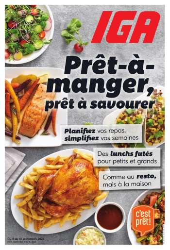 Circulaire IGA - 04 Septembre 2025 - 10 Septembre 2025.
