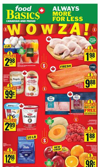 Circulaire Food Basics - 04 Septembre 2025 - 10 Septembre 2025.
