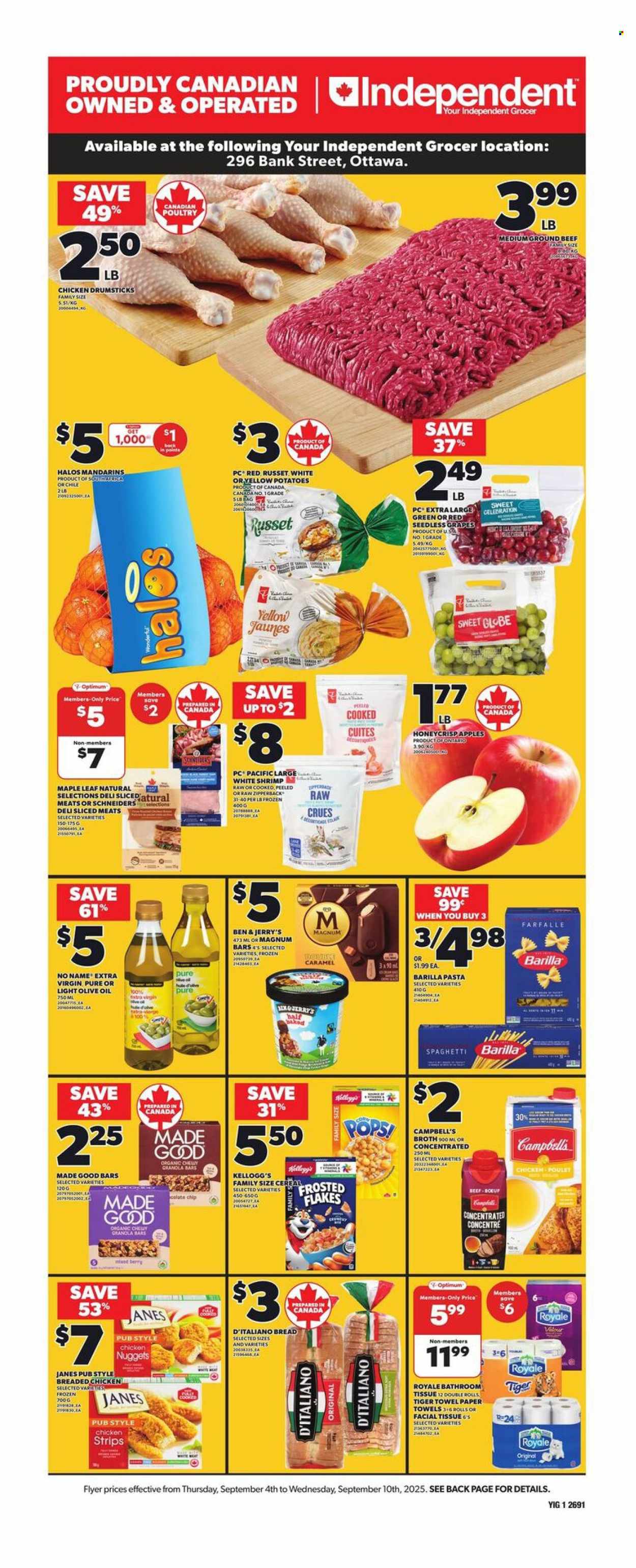 Independent flyer - September 04, 2025 - September 10, 2025. Page 1