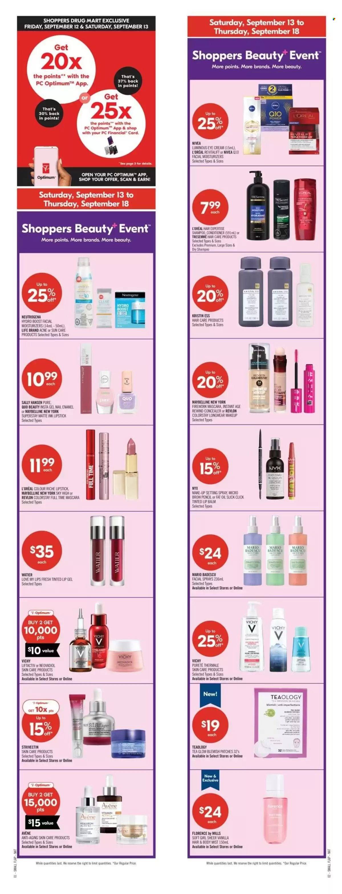 Shoppers Drug Mart flyer - September 13, 2025 - September 18, 2025. Page 2