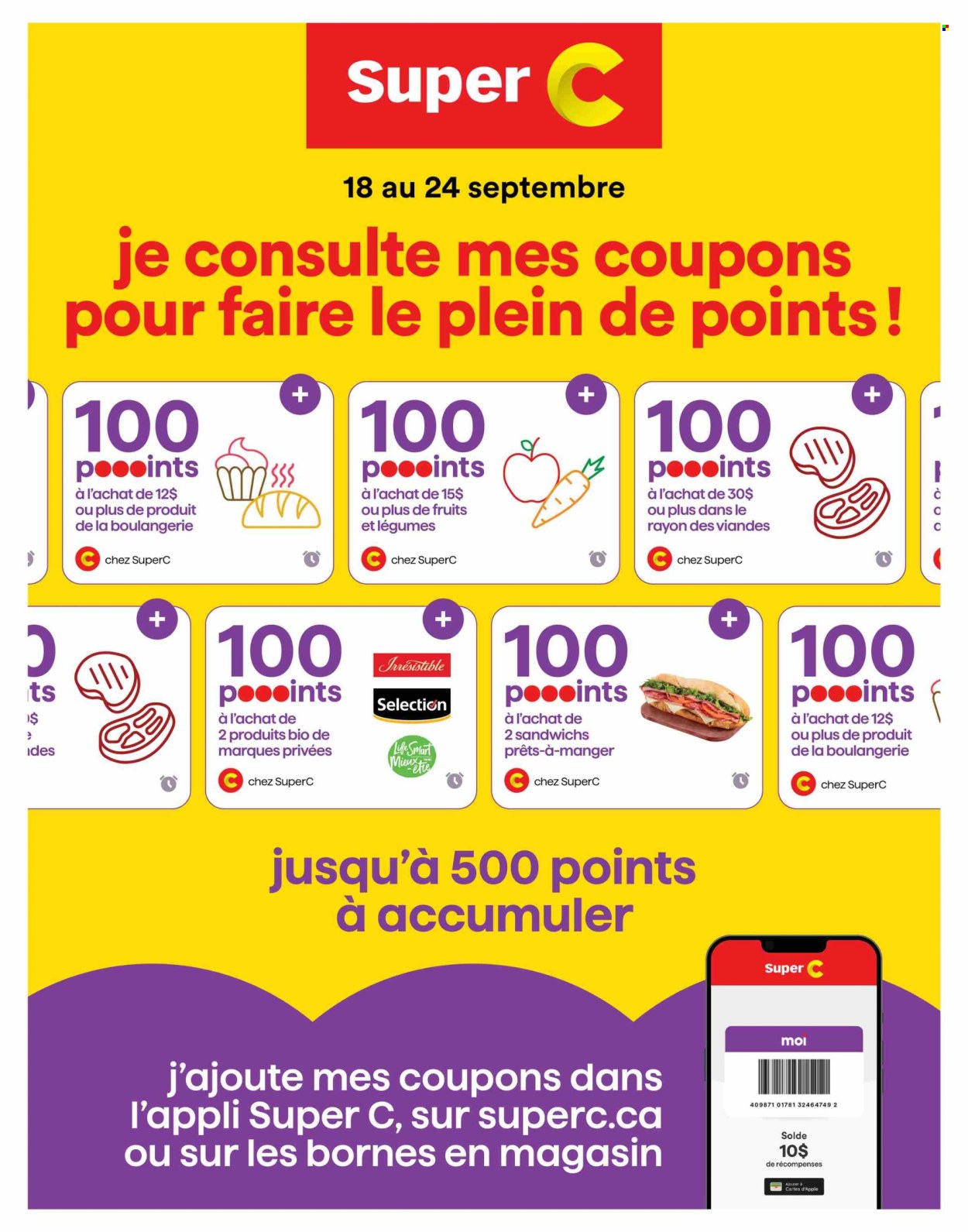 Circulaire Super C - 18 Septembre 2025 - 24 Septembre 2025. Page 14