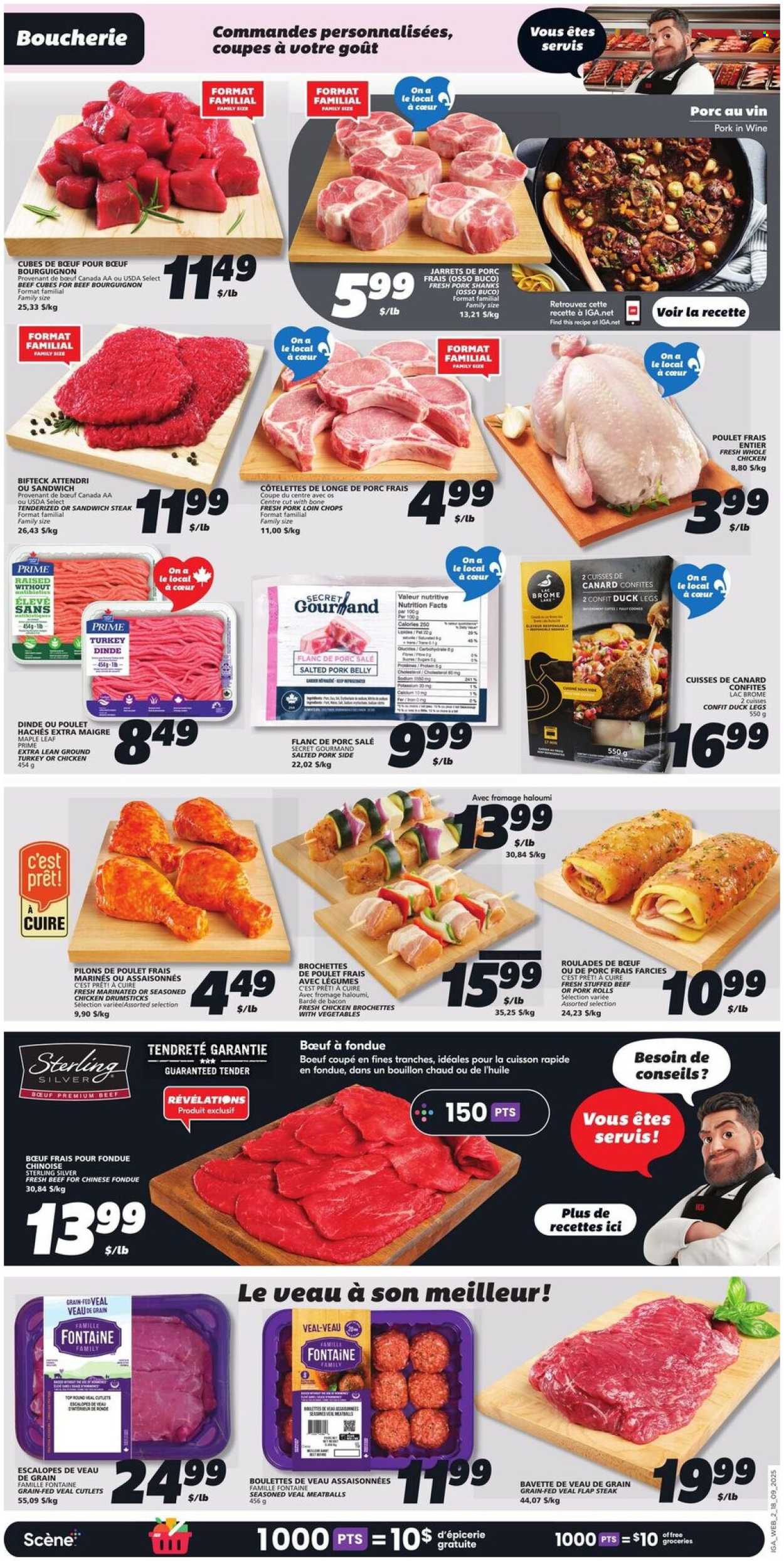 IGA flyer - September 18, 2025 - September 24, 2025. Page 4
