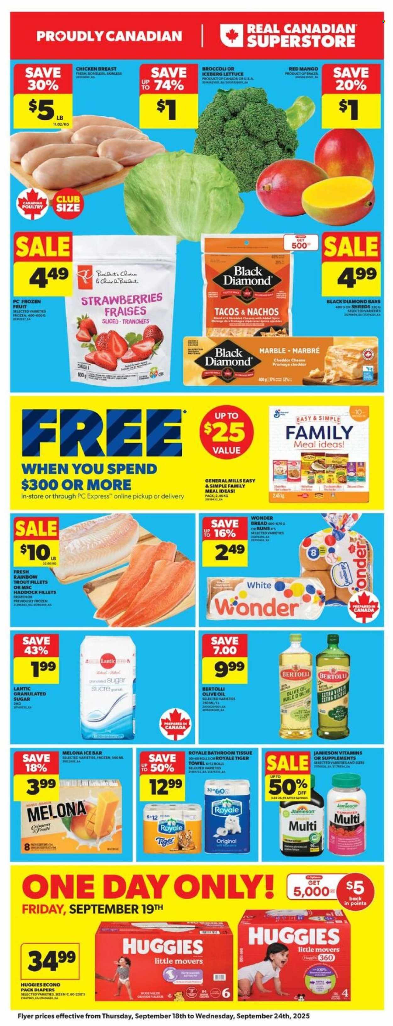 Real Canadian Superstore flyer - September 18, 2025 - September 24, 2025. Page 1
