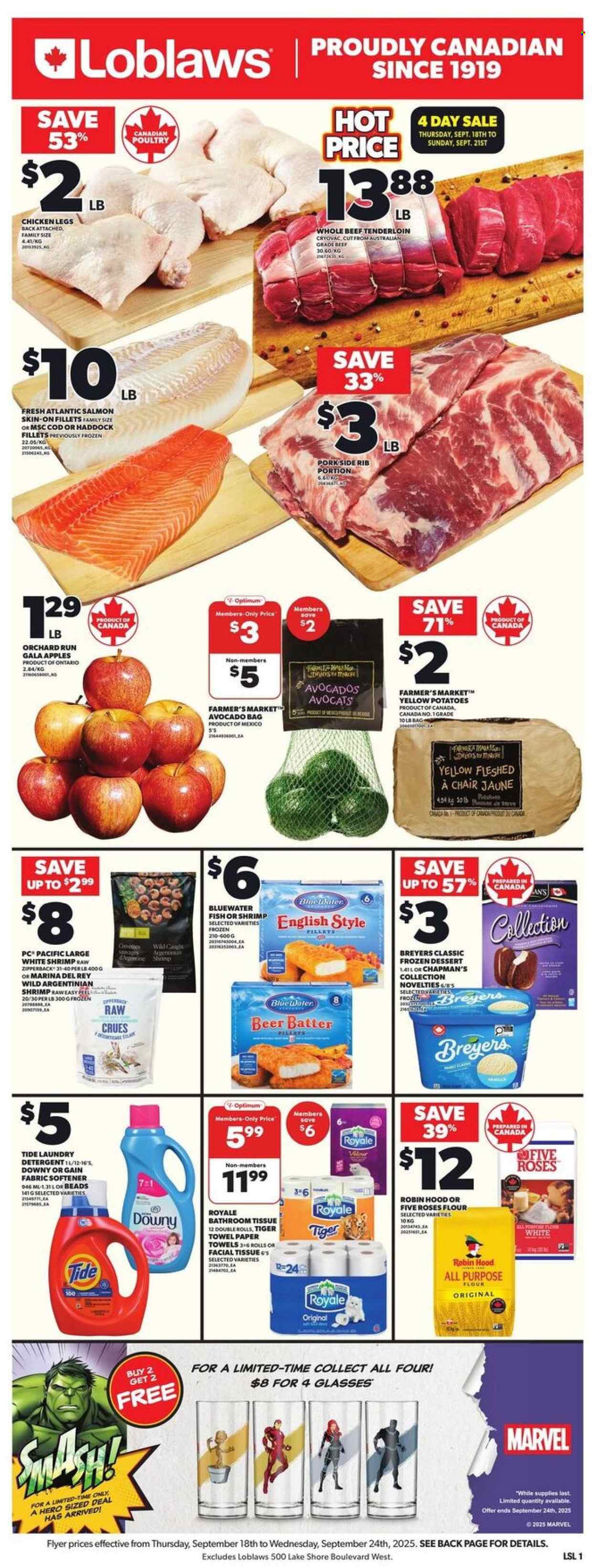 Loblaws flyer - September 18, 2025 - September 24, 2025. Page 1