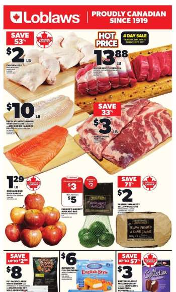 Loblaws Flyer - September 18, 2025 - September 24, 2025.