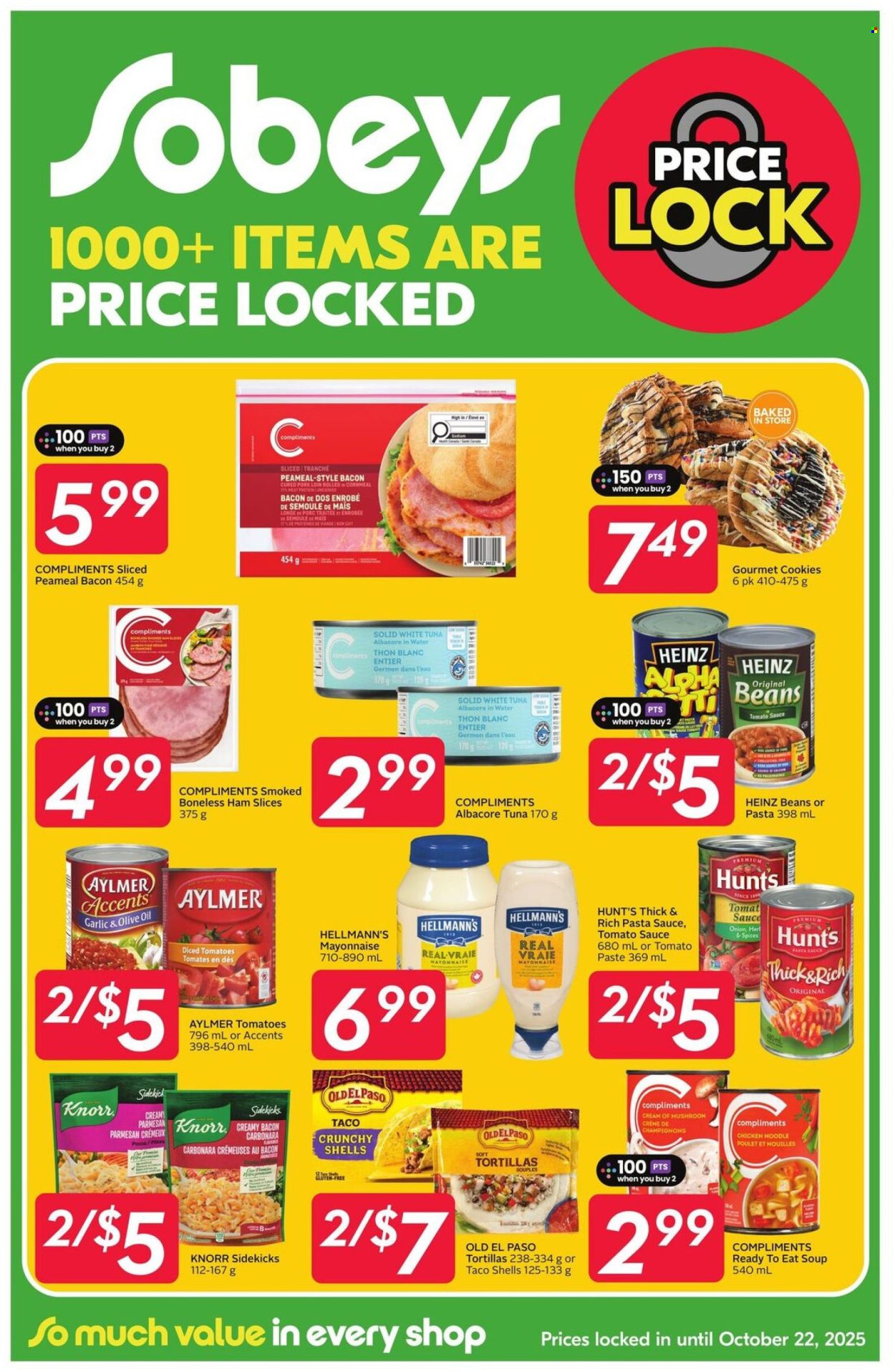 Sobeys flyer - September 18, 2025 - October 22, 2025. Page 1