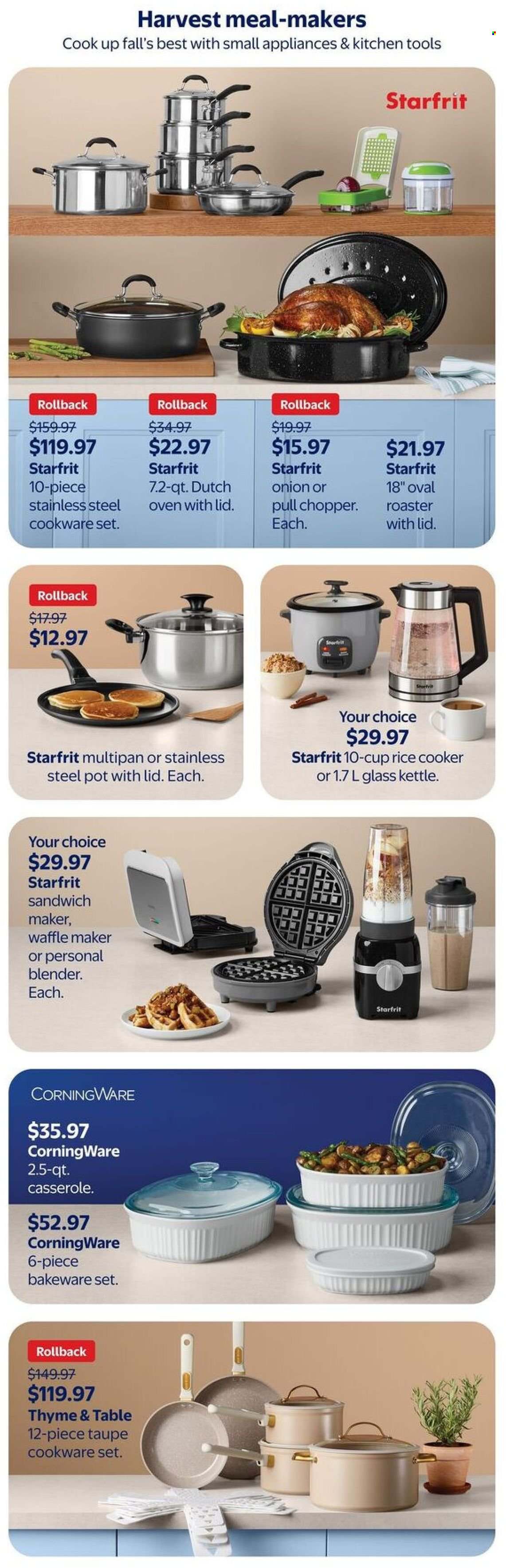 Walmart flyer. Page 10