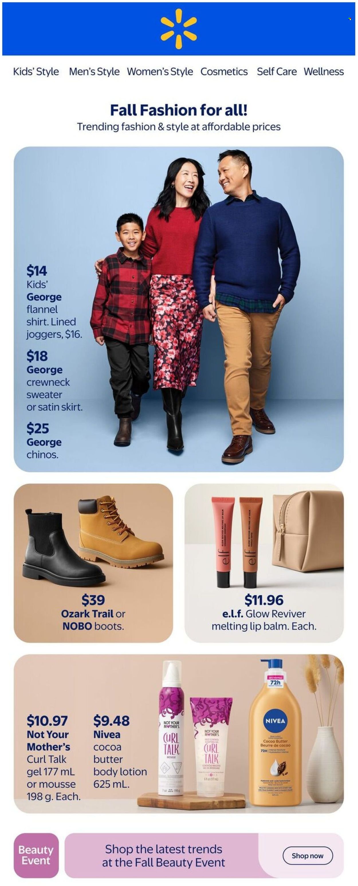 Walmart flyer. Page 1