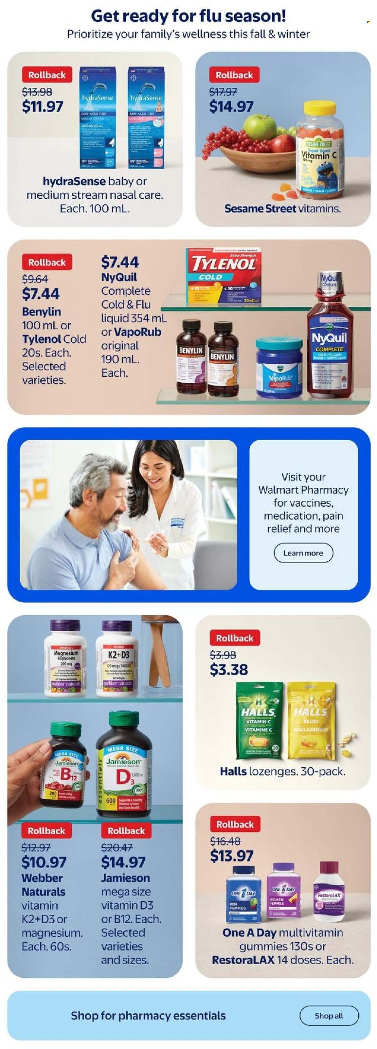 Walmart flyer. Page 15