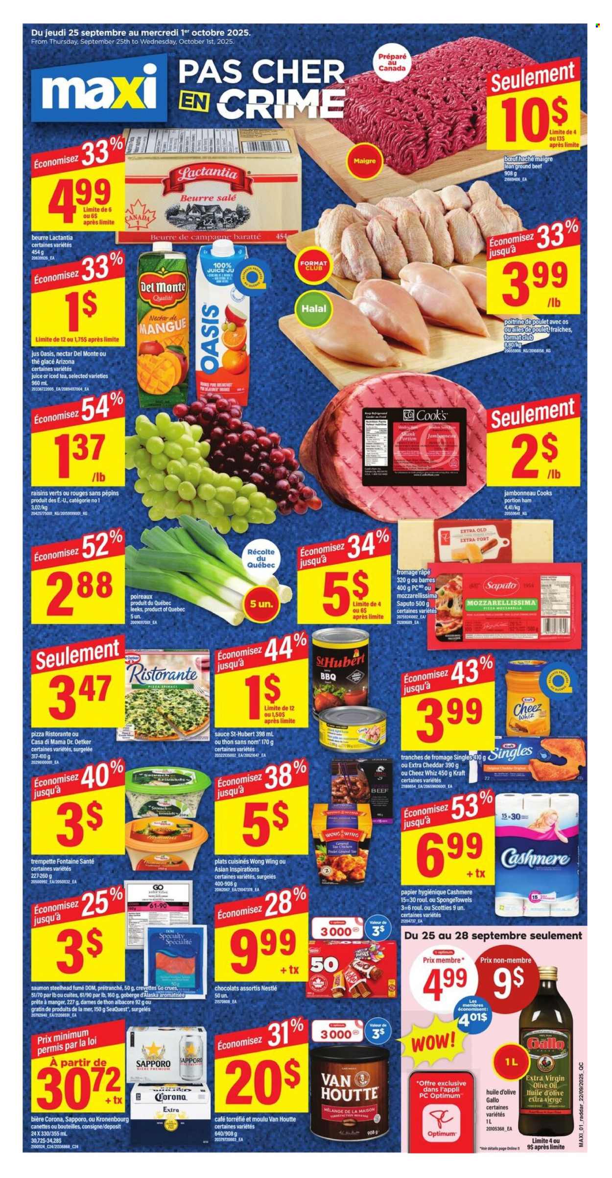 Maxi flyer - September 25, 2025 - October 01, 2025. Page 1