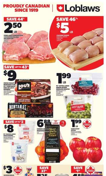 Loblaws Flyer - September 25, 2025 - October 01, 2025.