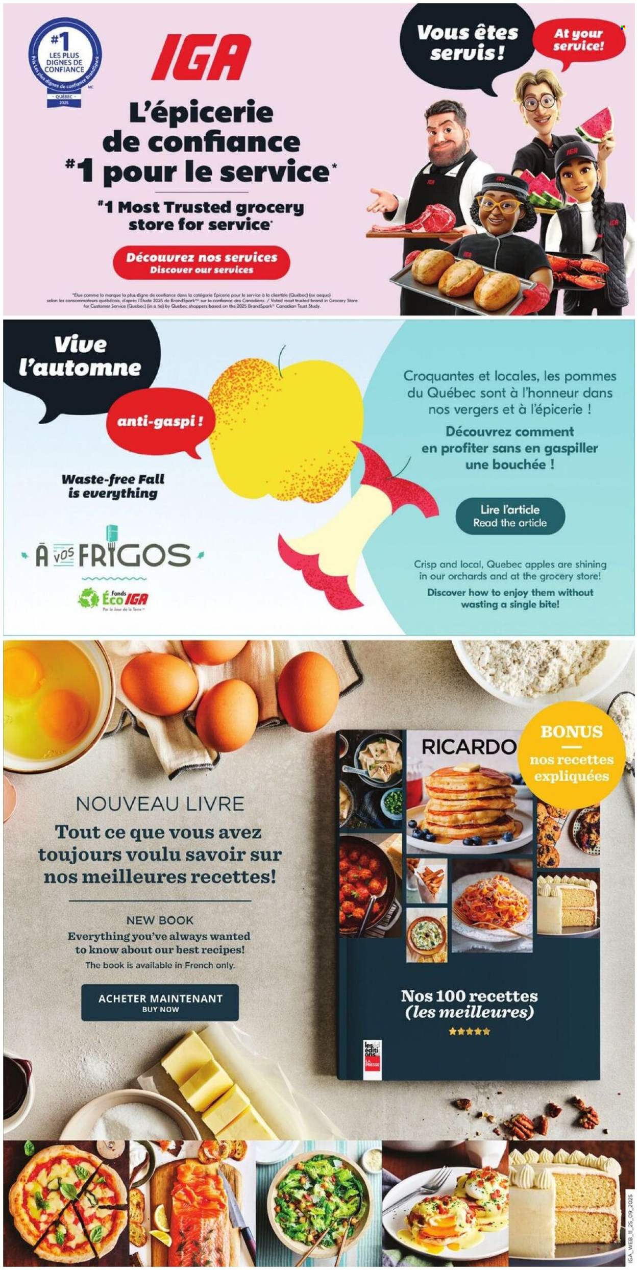 IGA flyer - September 25, 2025 - October 01, 2025. Page 14