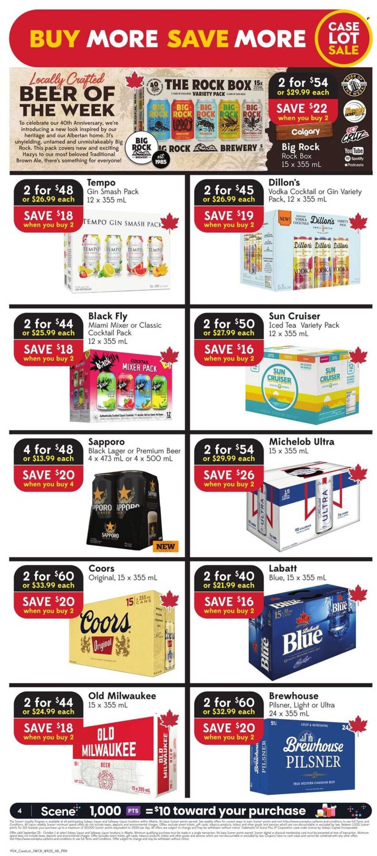 Sobeys Liquor flyer - September 25, 2025 - October 01, 2025. Page 3