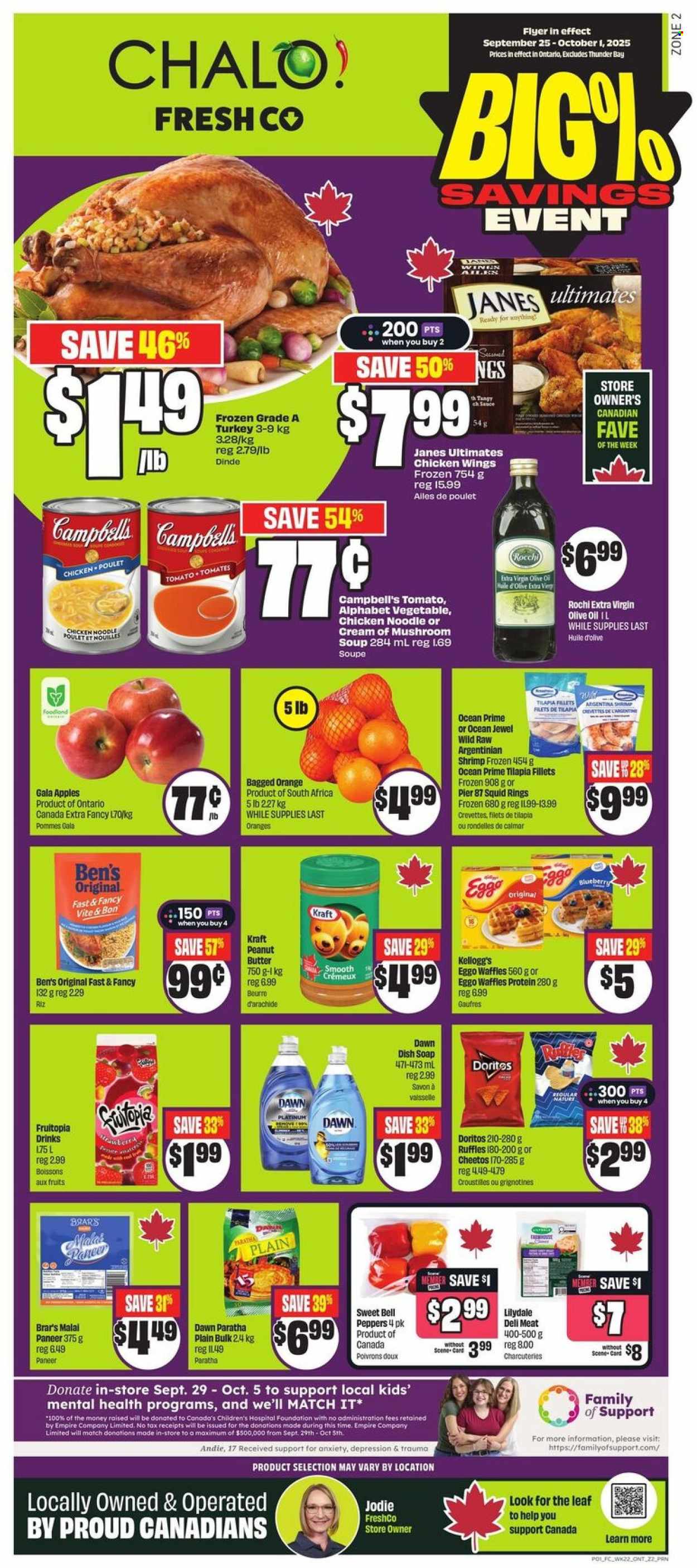Chalo! FreshCo. flyer - September 25, 2025 - October 01, 2025. Page 1