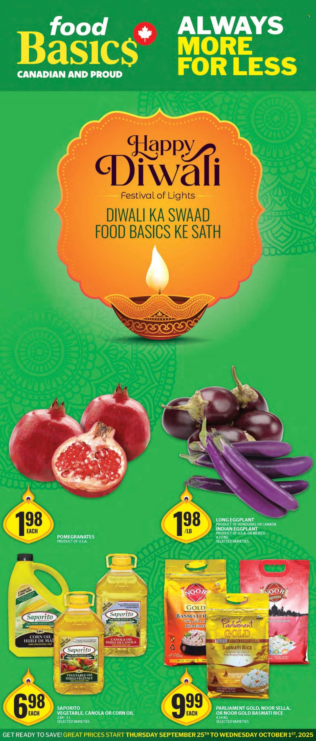 Food Basics flyer - September 25, 2025 - October 01, 2025. Page 1