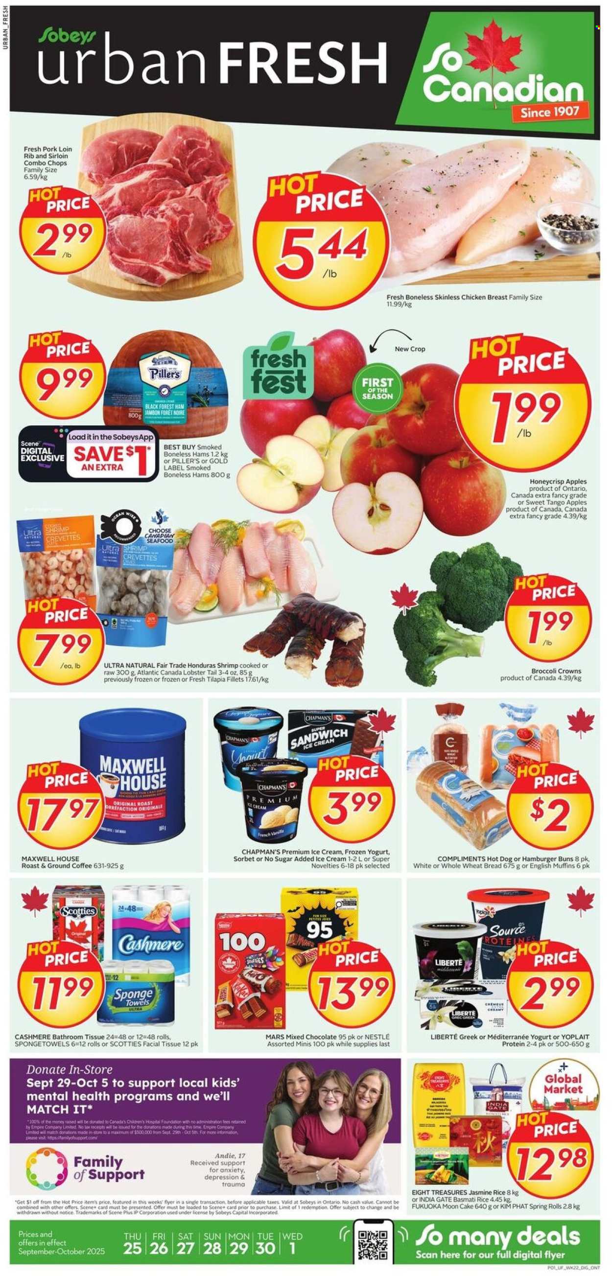 Sobeys Urban Fresh flyer - September 25, 2025 - October 01, 2025. Page 1